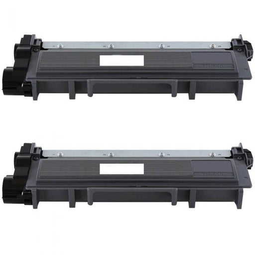 Compatible Brother TN660 Printer Cartridges 2-Pack - Black - High Yield - Overstock Ink