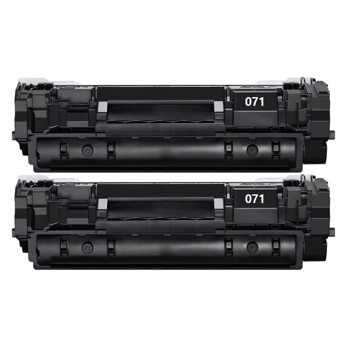 Replacement Canon 071 Toner Cartridges Combo Pack of 2 - 5645C001 - Black