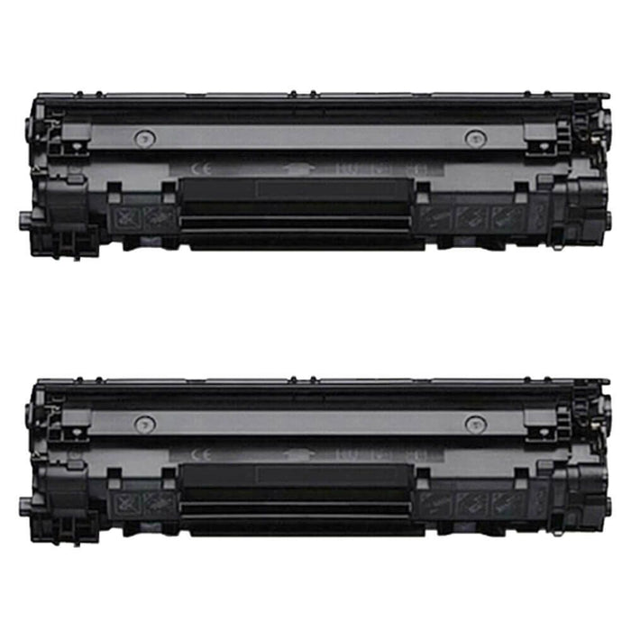 Replacement Canon 126 Toner Cartridges - 4514B002AA Black - 2-Pack