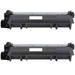 Compatible Brother TN660 Printer Cartridges 2-Pack - Black - High Yield - Overstock Ink