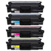 Compatible Brother TN810 Toner Cartridges Combo Pack of 4 - 1 Black, 1 Cyan, 1 Magenta, 1 Yellow - Overstock Ink
