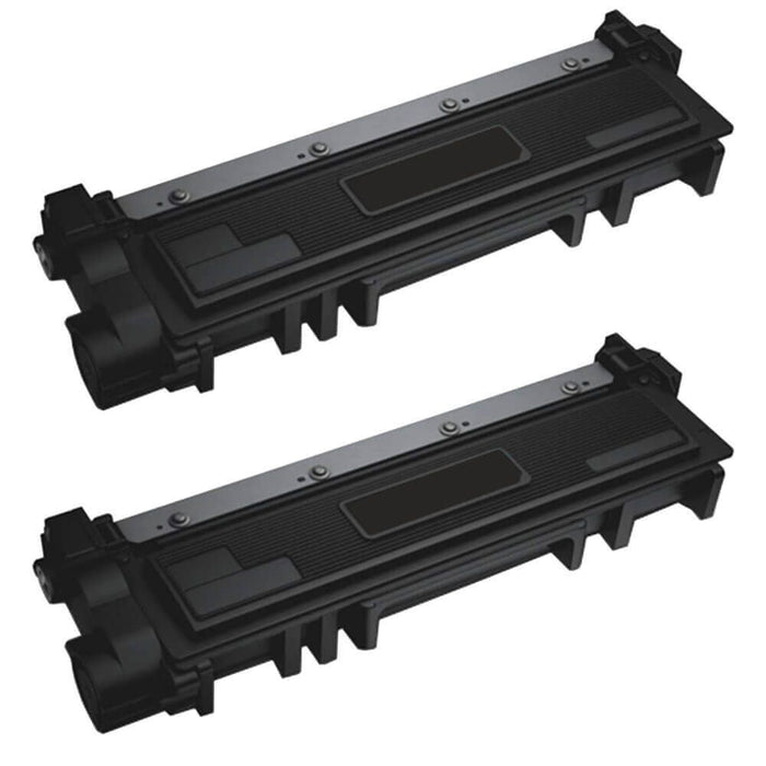 Replacement Dell P7RMX Black Toner Cartridges 2-Pack - PVTHG/593-BBKD - High Yield