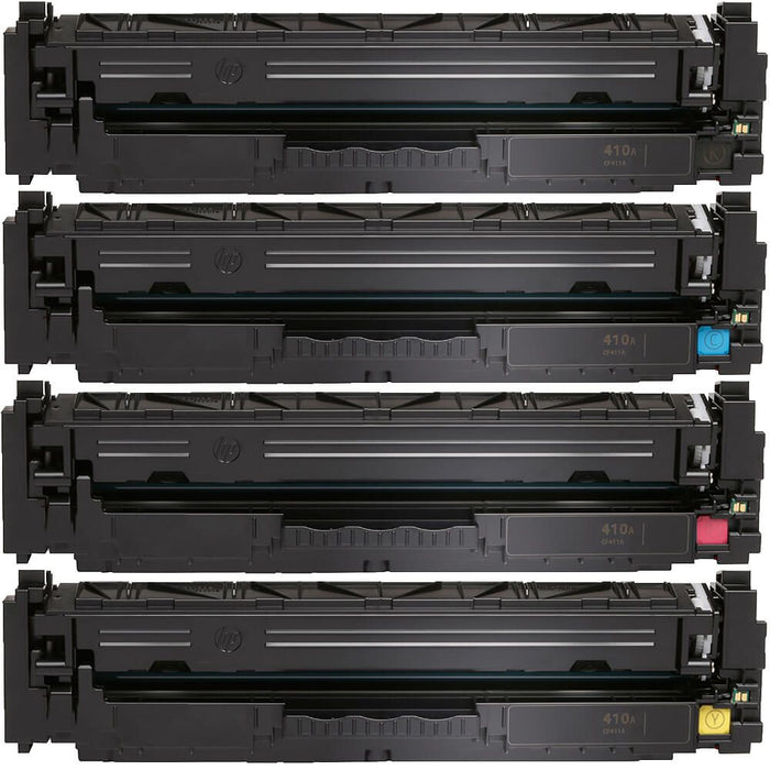 Replacement HP 410A Toner Cartridge Set of 4-Pack : 1 Black, 1 Cyan, 1 Magenta, 1 Yellow