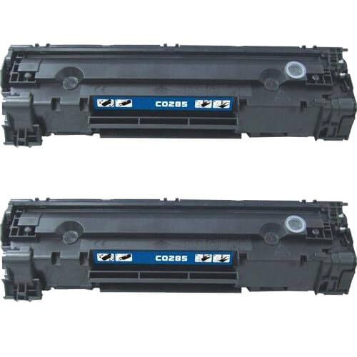 Replacement HP 85A Toner Cartridges - CE285A Black 2-Pack