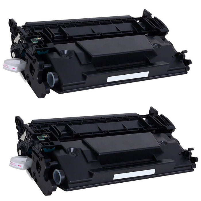 Replacement HP CF226X Toner Cartridges - 26X Black 2-Pack - High Yield