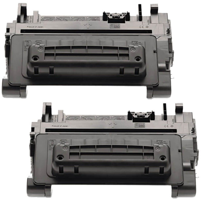 Replacement HP CE390A Toner Black Cartridges - 90A 2-Pack