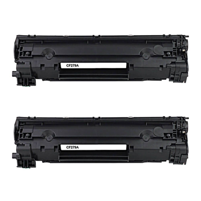 Replacement HP LaserJet 79A Toner Cartridges - CF279A Black 2-Pack