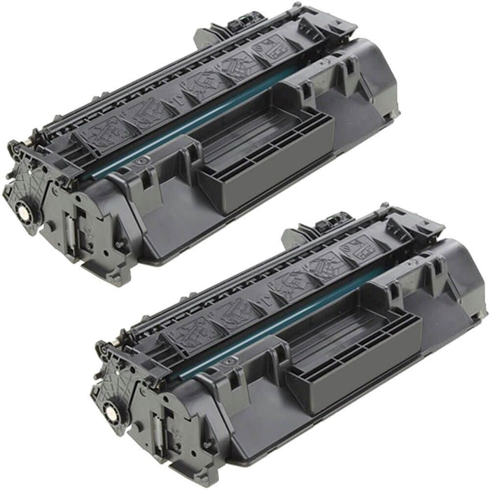 Replacement HP 80A Toner Cartridges Black - LaserJet CF280A 2-Pack