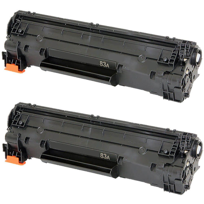 Replacement HP CF283A Toner Cartridges Black - 83A 2-Pack