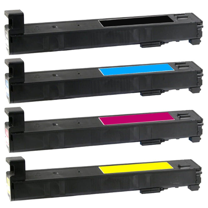 Replacement HP 826A Toner LaserJet Cartridges Combo Pack of 4: 1 Black, 1 Cyan, 1 Magenta, 1 Yellow